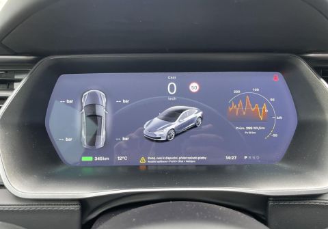 Tesla Model S 75D AWD, Vzduch